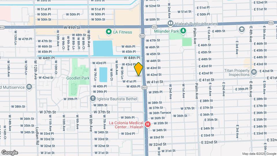 430 W 42nd St Map and Location Details