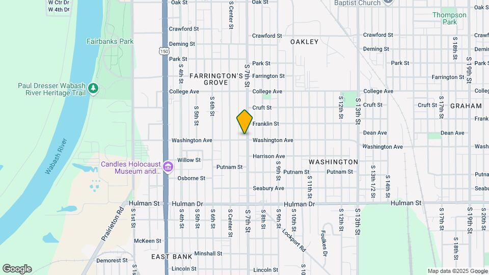 1333 S 7th St Map and Location Details