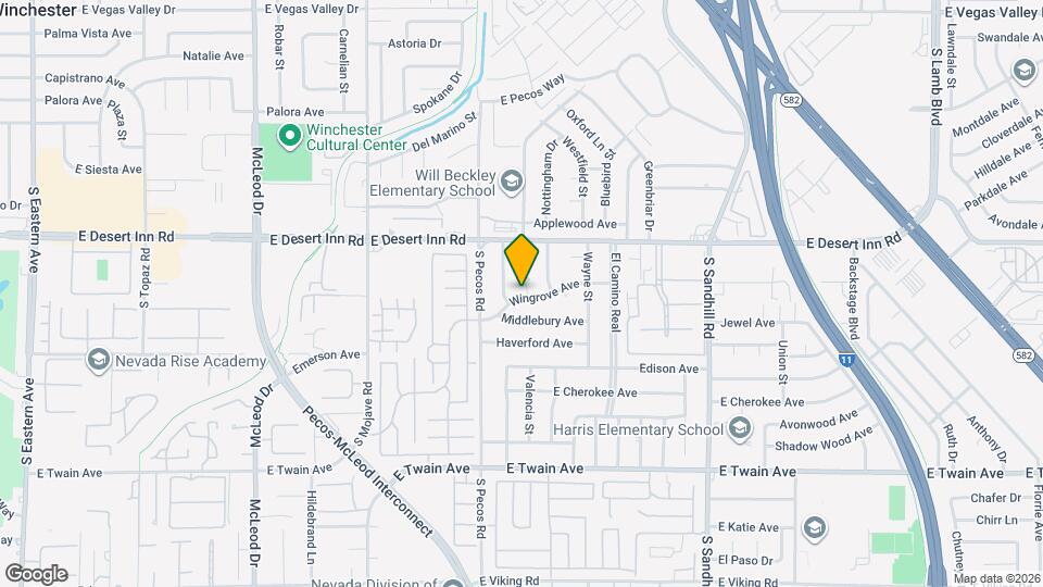 3397 Bancroft Cir Map and Location Details