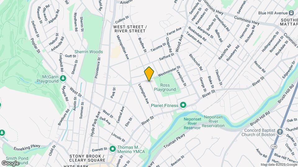 411 Huntington Ave, Unit 6 Map and Location Details
