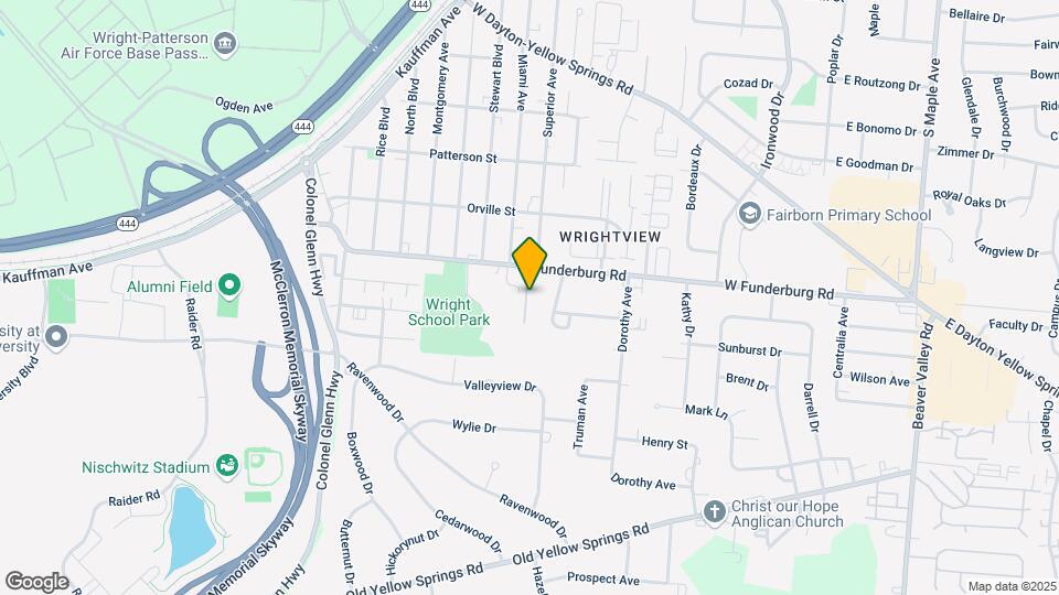 400 W Funderburg Rd, Unit T Mapa y Detalles de la Ubicación