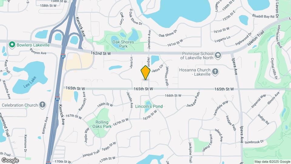 16476 Jarrett Cir Map and Location Details