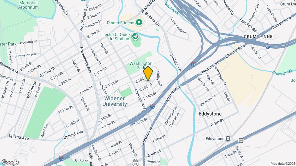 1508 Washington Ave Map and Location Details