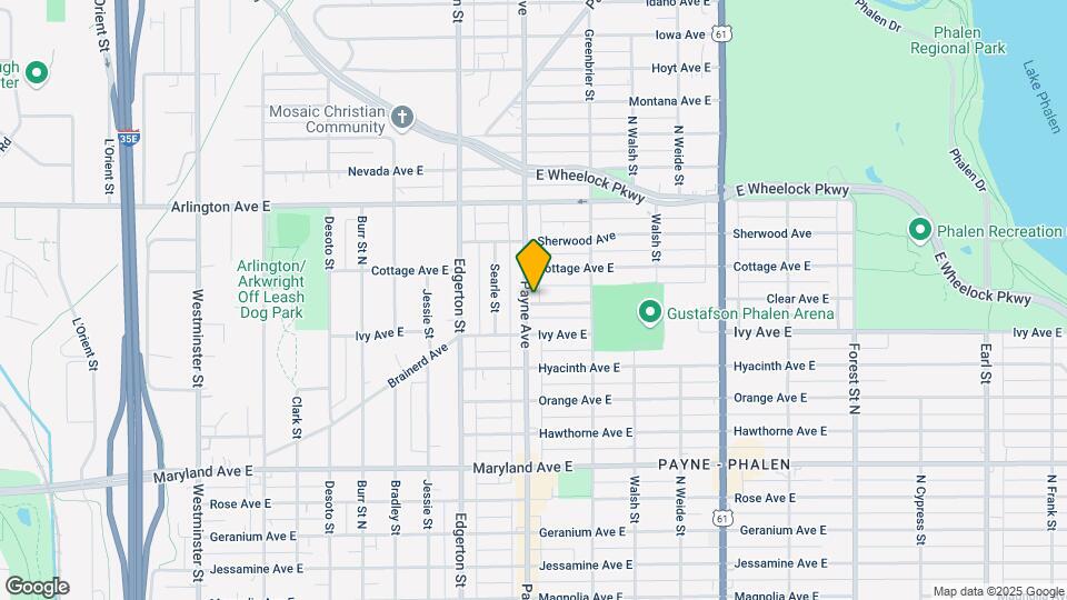 1350 Payne Ave Mapa y Detalles de la Ubicación
