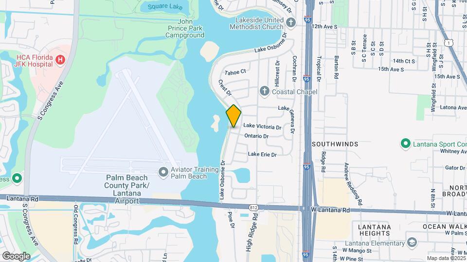 5574 Lake Osborne Dr Map and Location Details
