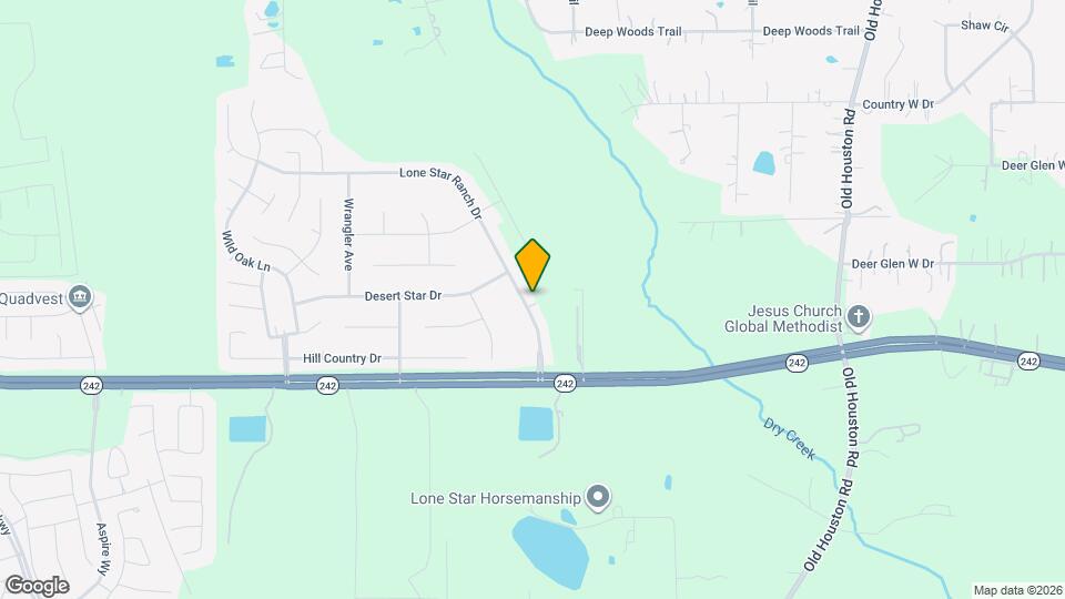 16321 Lone Star Ranch Dr Map and Location Details