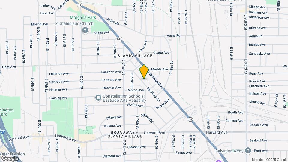 7529 Spafford Rd Map and Location Details