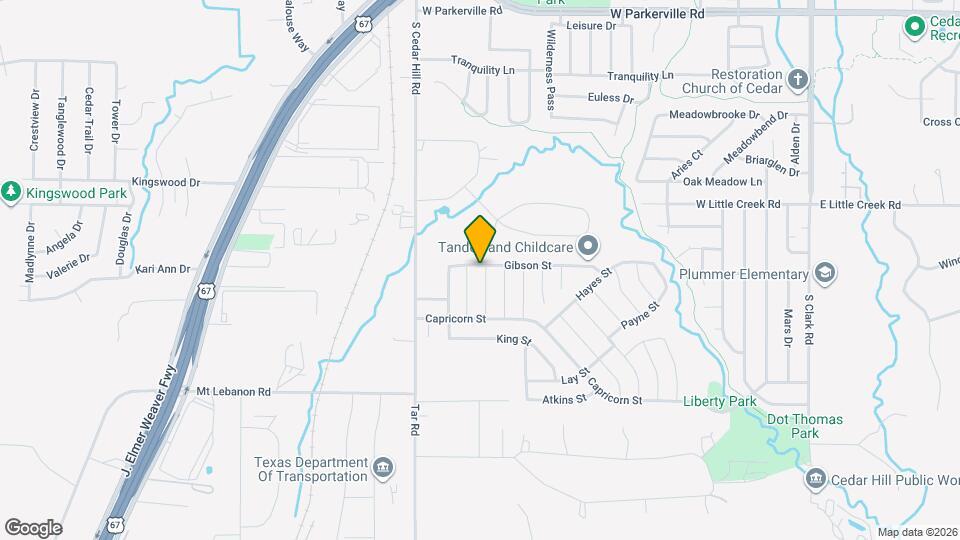 704 Gibson St Map and Location Details