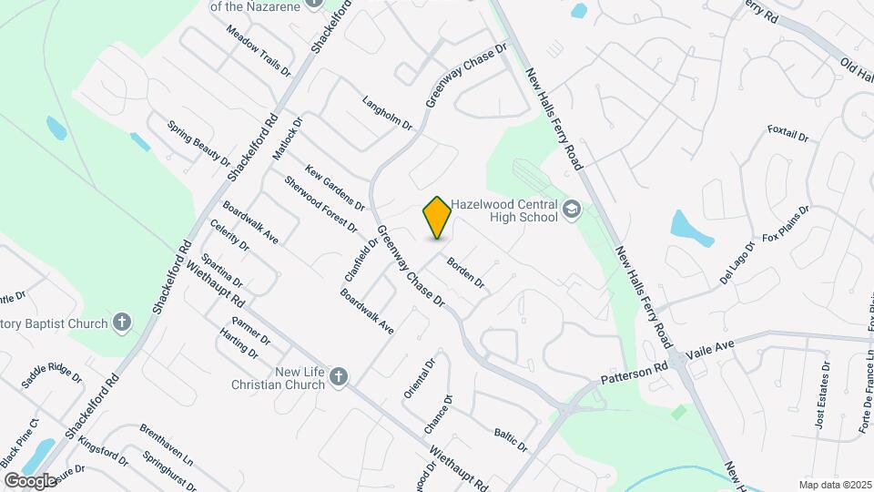 3205 Chicory Creek Ln Map and Location Details