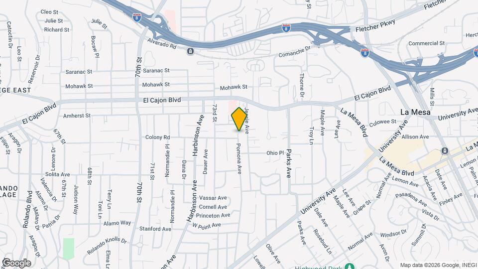 7380 Colony Rd Map and Location Details