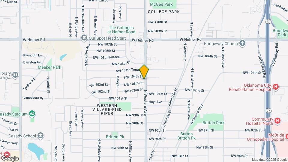1101 NW 103rd St Map and Location Details