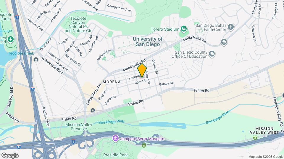 5722 Riley St Mapa y Detalles de la Ubicación