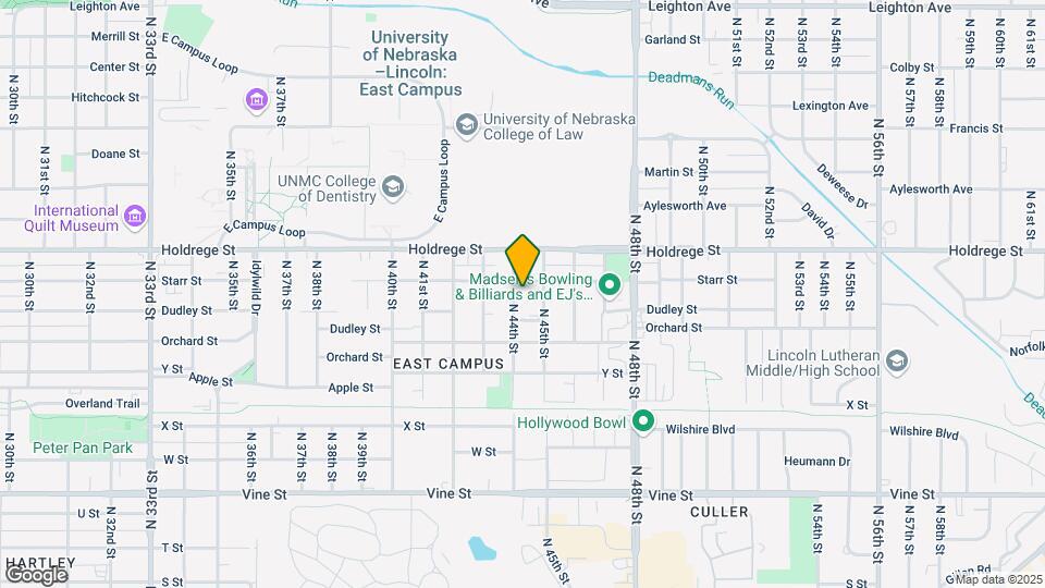 1340 N 44th St Map and Location Details