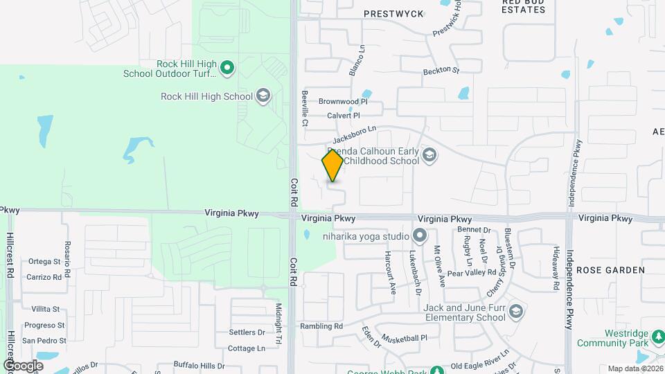 10820 Womack Trail Map and Location Details