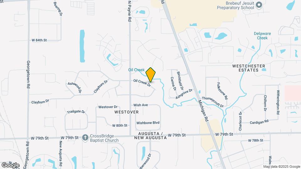 3712 Oil Creek Dr Mapa y Detalles de la Ubicación