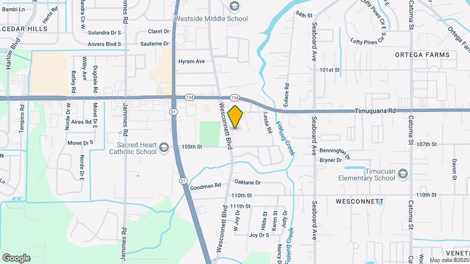 5605 Wesconnett Blvd Map and Location Details