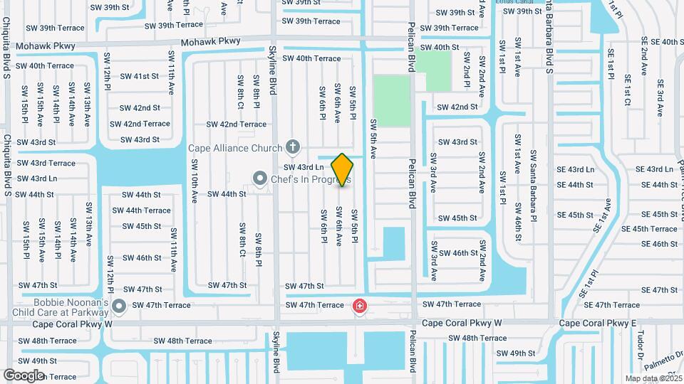 4345 SW 6th Ave Map and Location Details