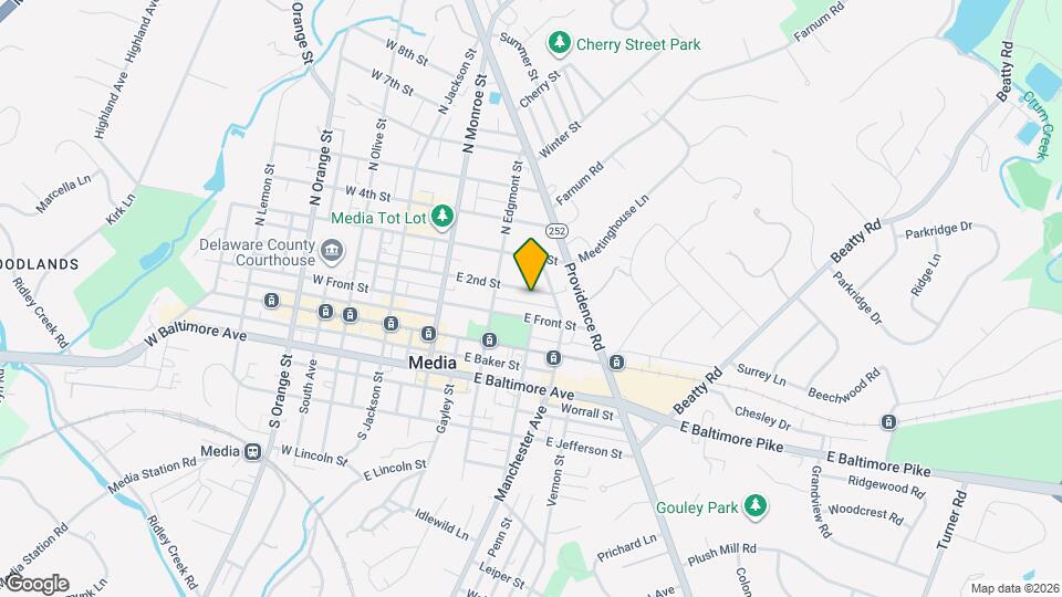 230 E 2nd St Map and Location Details