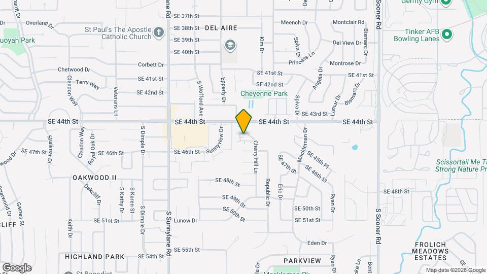 4708 SE 44th St Mapa y Detalles de la Ubicación