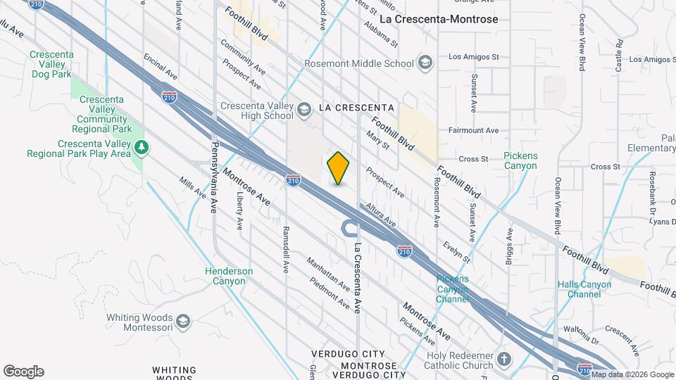 2826 Altura Ave Map and Location Details
