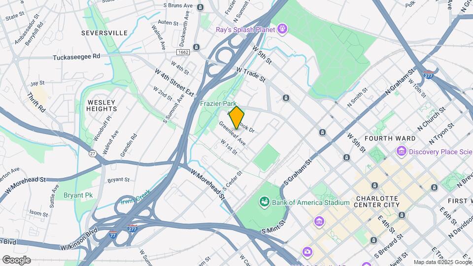 1004 Greenleaf Ave Map and Location Details