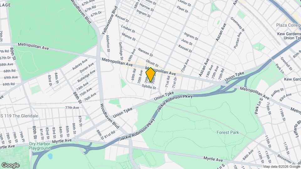 9007 70th Dr, Unit 1st floor Mapa y Detalles de la Ubicación