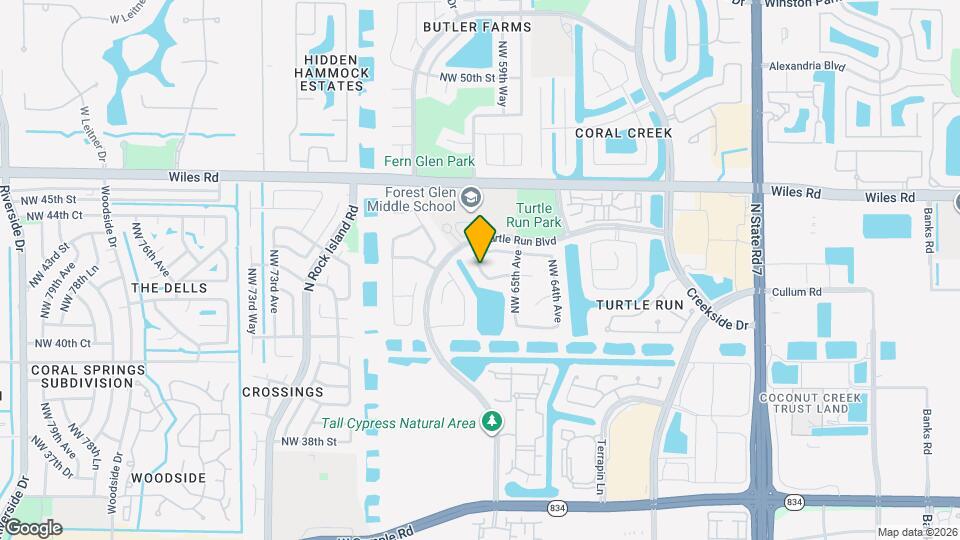 4324 NW 65th Ter Mapa y Detalles de la Ubicación