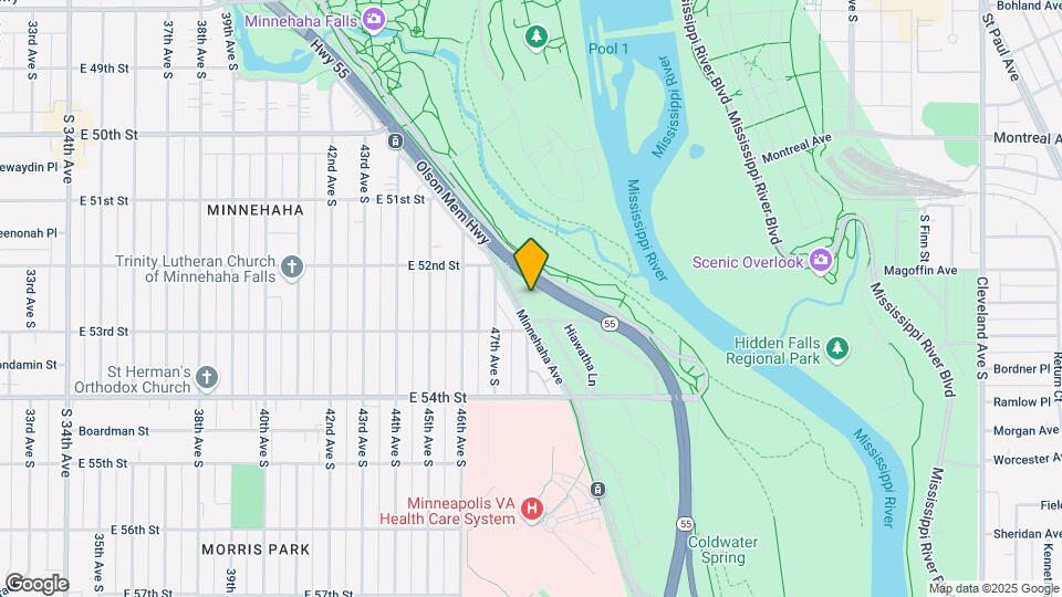 5219 Hiawatha Ln Map and Location Details