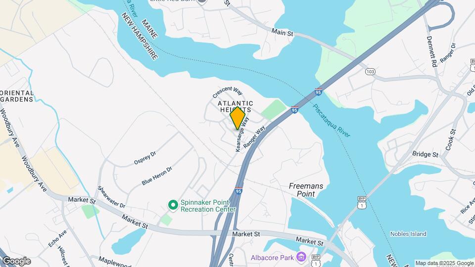 581 Kearsarge Way Mapa y Detalles de la Ubicación