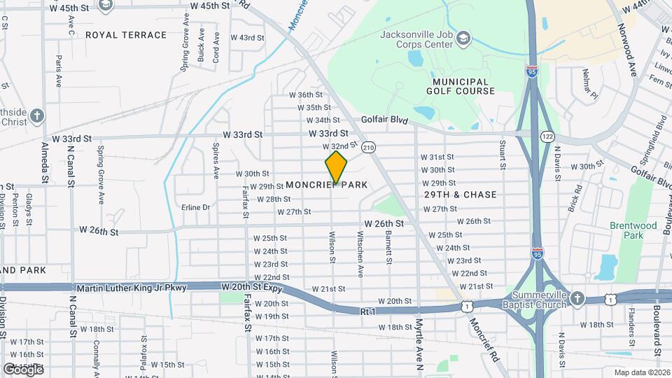 1530 W 29th St Map and Location Details