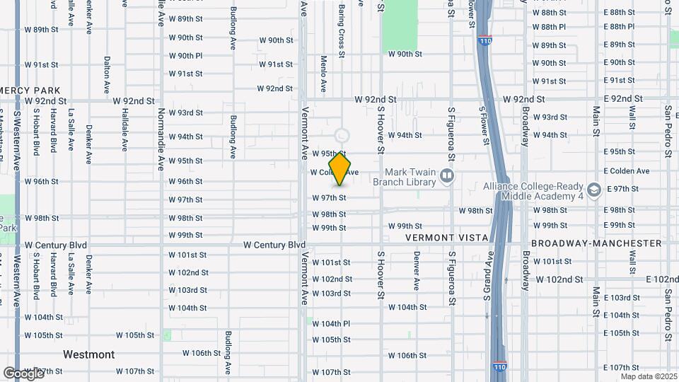 801-807 W 97th St Map and Location Details