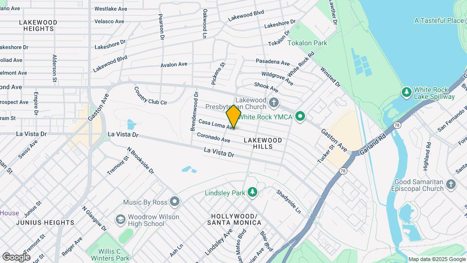 6910 Casa Loma Ave Map and Location Details