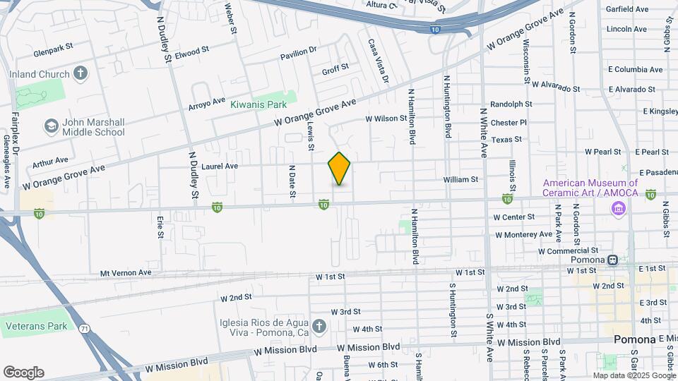 550 N Currier St Map and Location Details