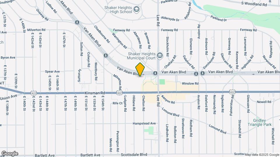 16300 Van Aken Blvd, Unit 1 Map and Location Details