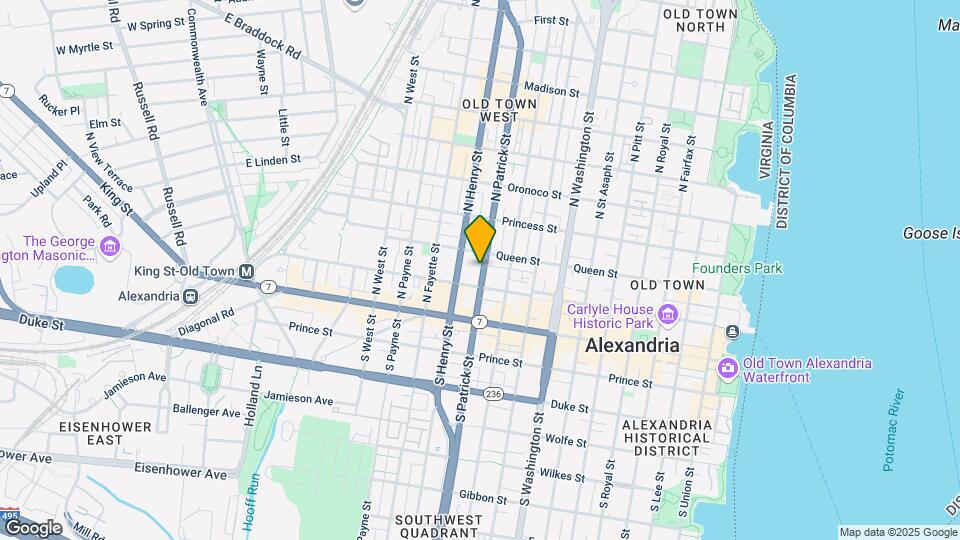 212 N Patrick St Mapa y Detalles de la Ubicación