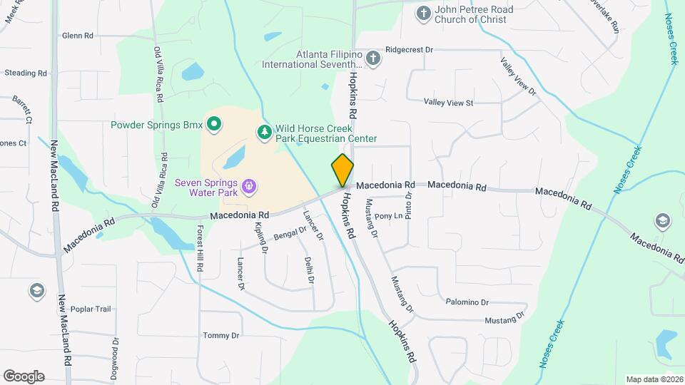3641 Macedonia Rd Map and Location Details
