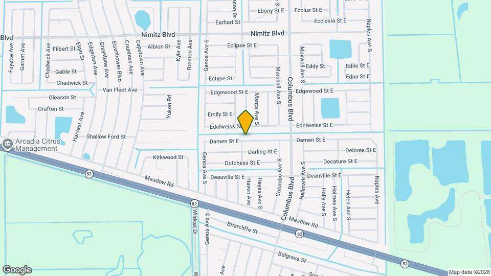 1137 Damen St E Map and Location Details