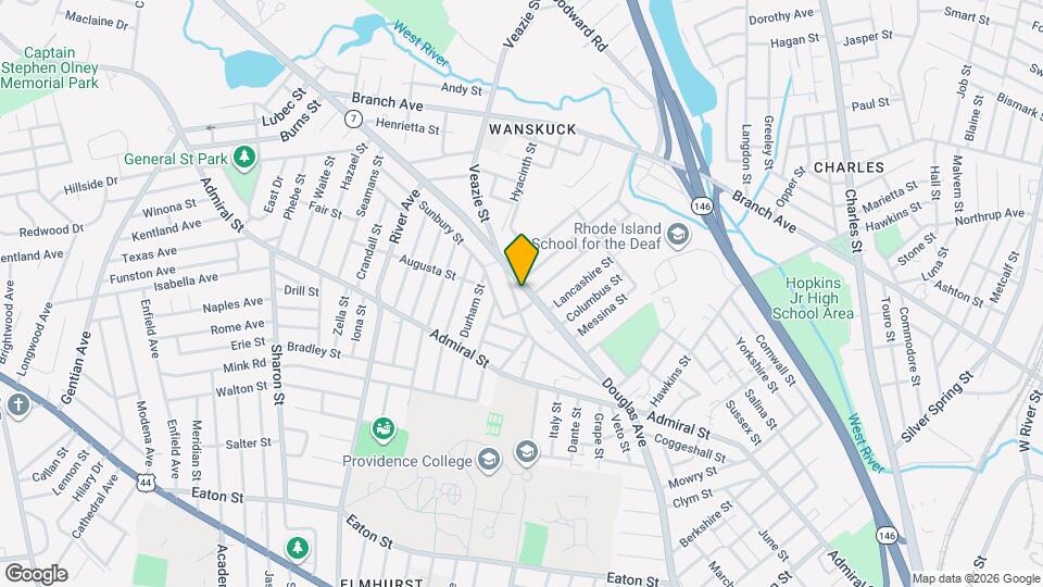 748 Douglas Ave, Unit 1st floor Map and Location Details