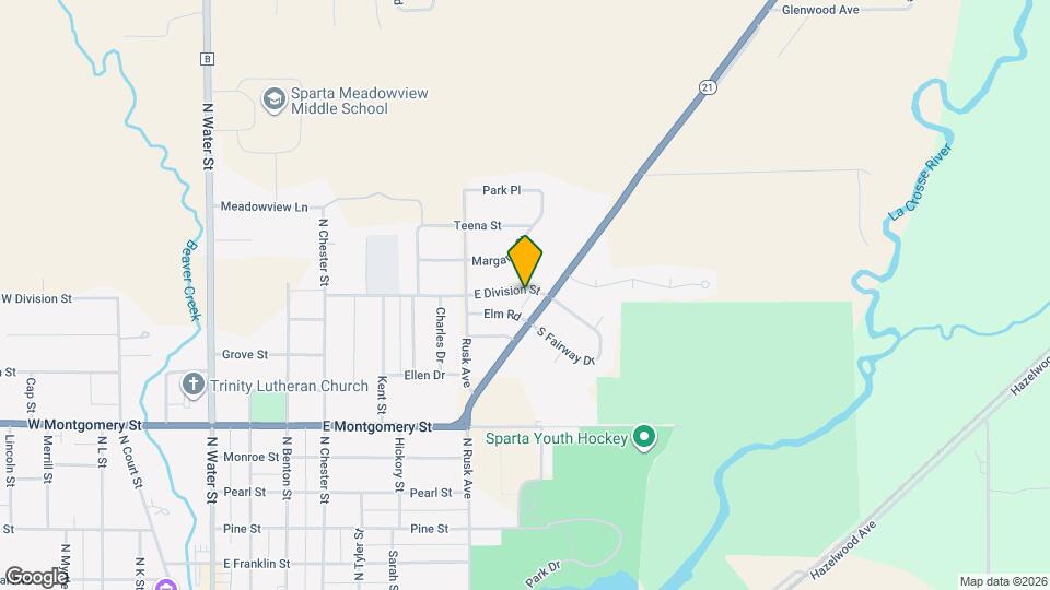 731 E Division St Map and Location Details