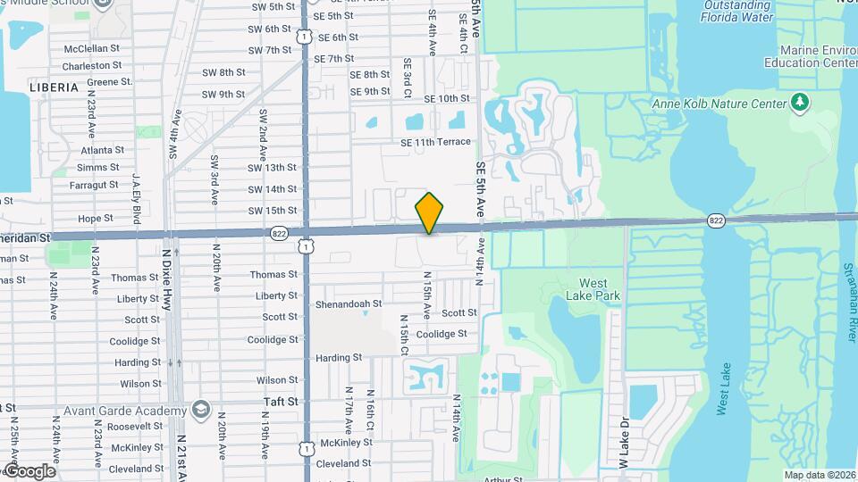 1440 Sheridan St Map and Location Details