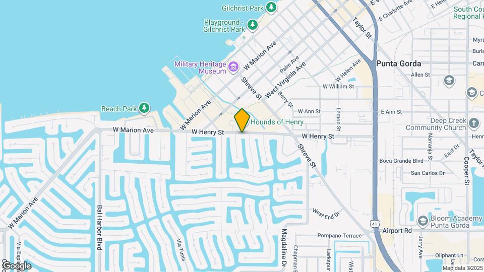 811 W Henry St Map and Location Details