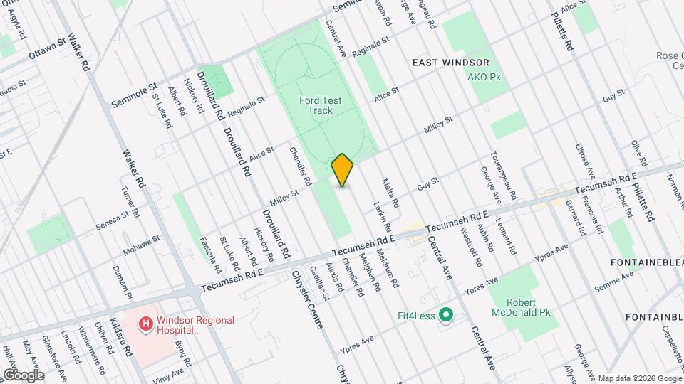 1843 Meldrum Rd Map and Location Details