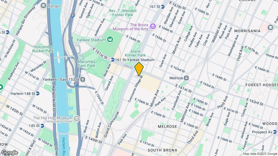 185 E 159th St Map and Location Details