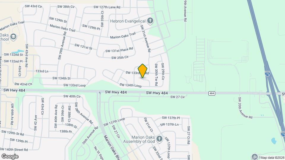 13416 SW 31st Terrace Rd Map and Location Details