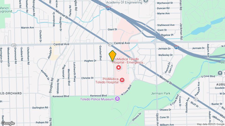 2829 Midwood Ave Map and Location Details