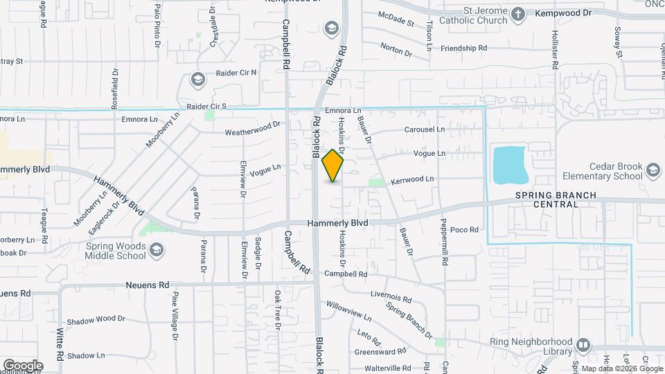 2149 Hoskins Dr Map and Location Details