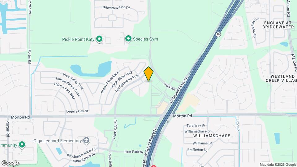 3214 Brush Willow Ct Map and Location Details