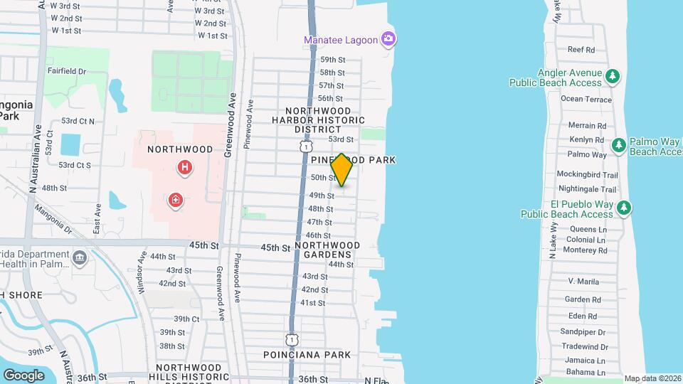 423 49th St Map and Location Details