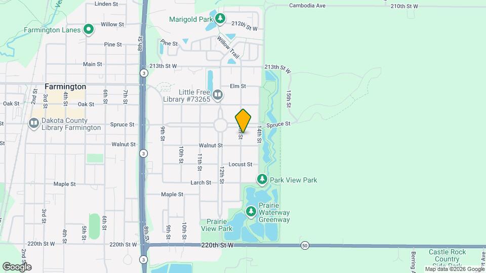 505 13th St Map and Location Details