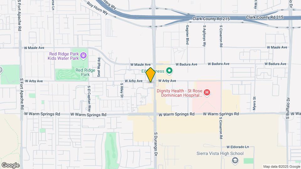 7103 S Durango Dr Map and Location Details
